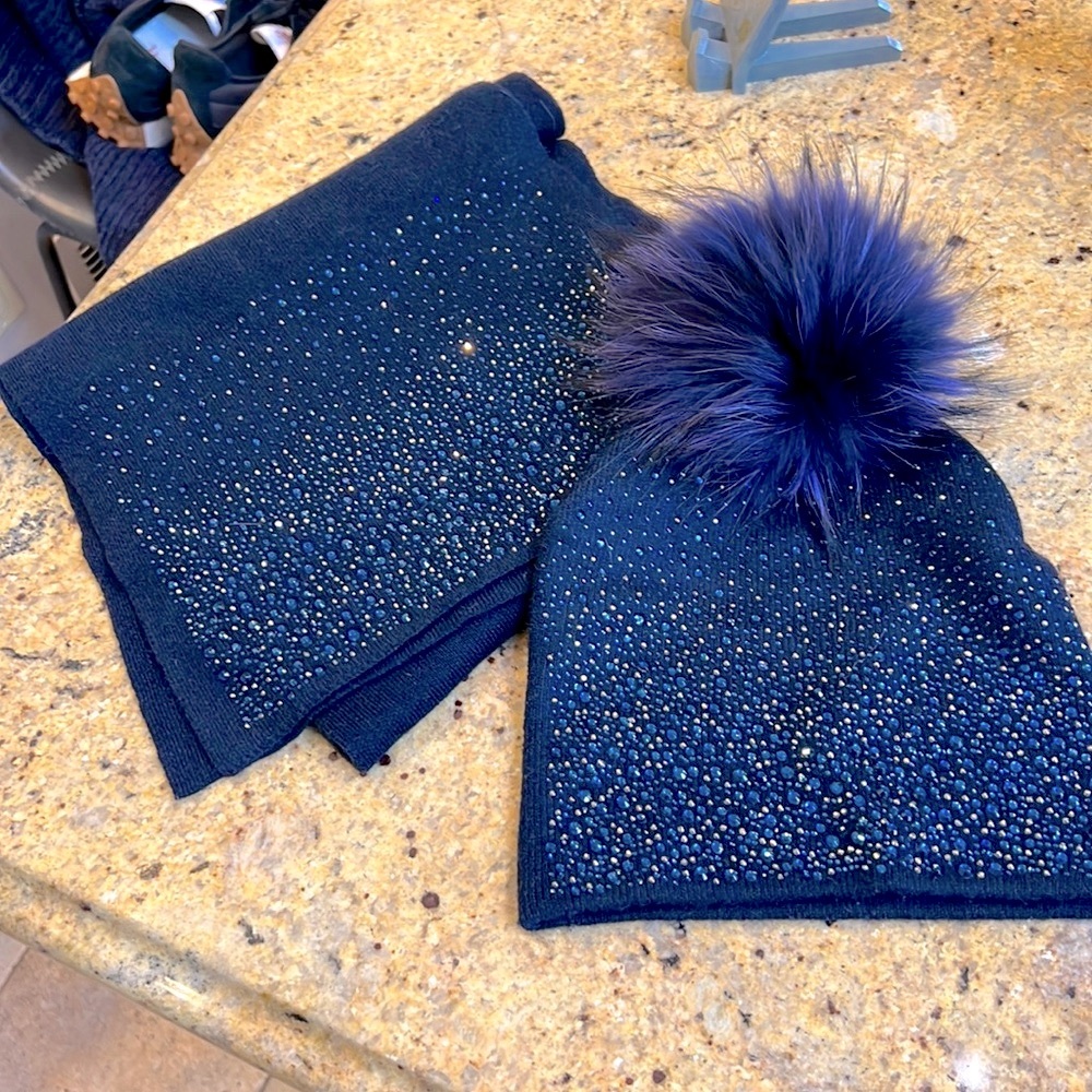 Beautiful hat and scarf